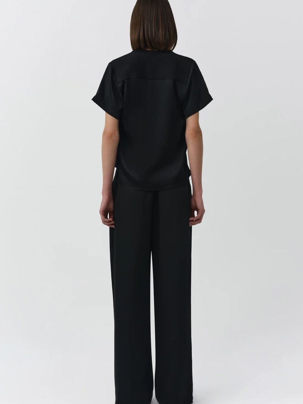 NEW Simkhai Loose Satin Kyra Pants - Picture 3 of 6